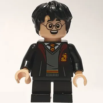 Harry Potter, Gryffindor Robes Open, Short Legs (28621 Head)