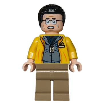 Dennis Nedry, Scared