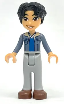 Niko - Sand Blue Jacket, Light Bluish Grey Legs