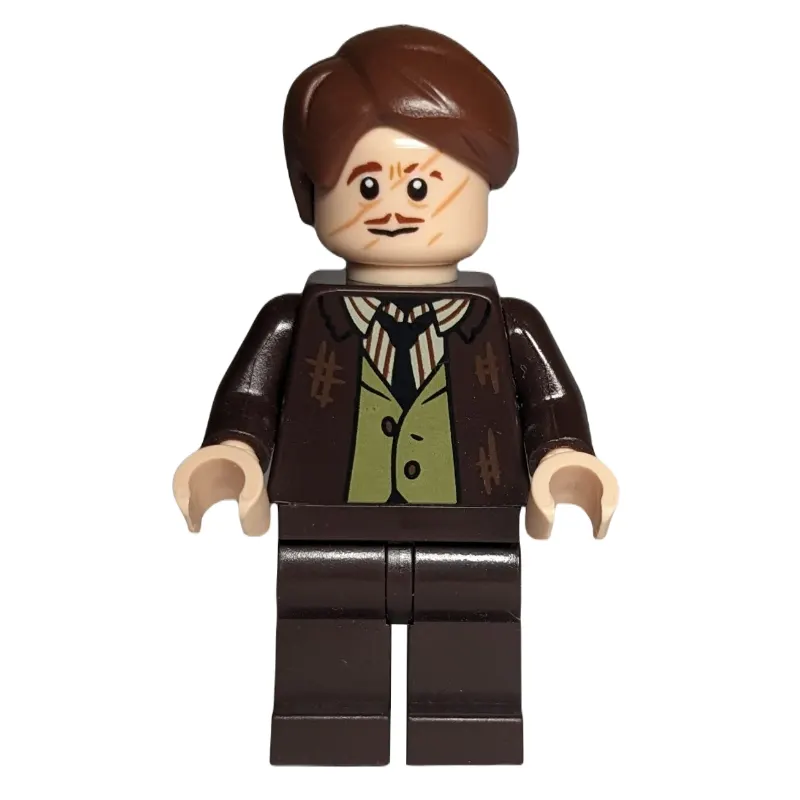 Remus Lupin, Dark Brown Torn Suit (Plain Legs)