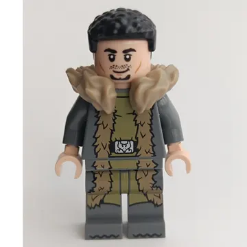 Viktor Krum, Dark Bluish Gray Outfit, Hair