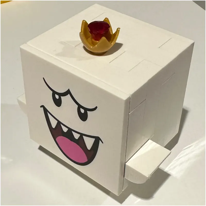 King Boo - Dark Pink Tongue