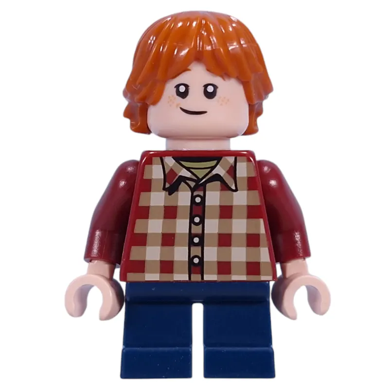 Ron Weasley, Dark Red Shirt, Dark Blue Short Legs