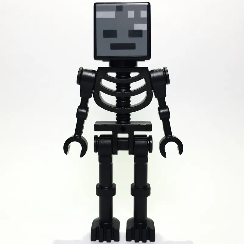 Wither Skeleton, Square Skull, Straight Arms (78132 Torso)
