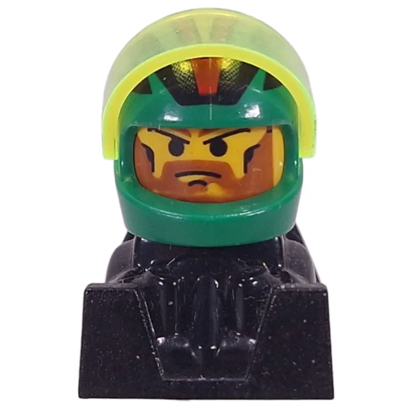 Off Road Racer - Green Helmet, Black Body