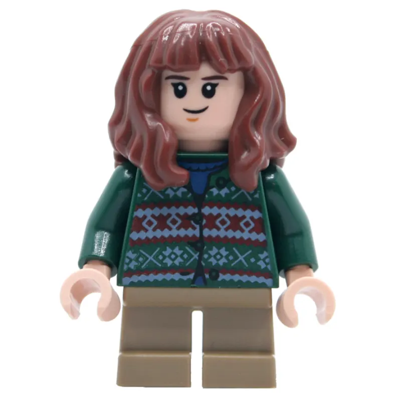 Hermione Granger, Dark Green Sweater, Short Dark Tan Legs