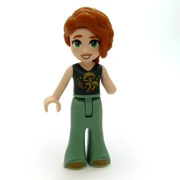 Autumn - Dark Green Shirt, Sand Green Pants