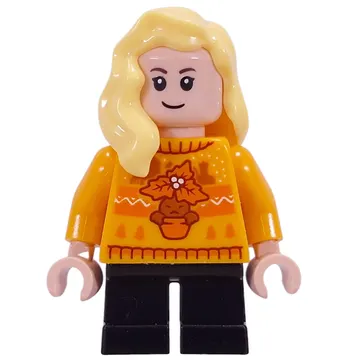 Hannah Abbott, Bright Light Orange Sweater