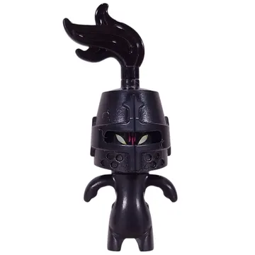 Grimspawn, Knight Helmet, Black Plume