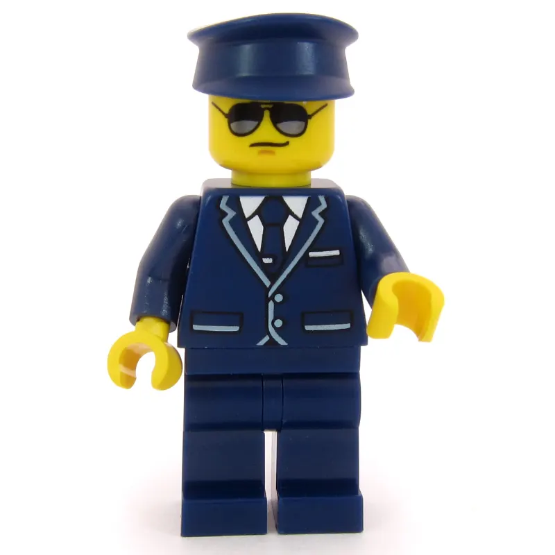Pilot, Dark Blue Suit, Cap