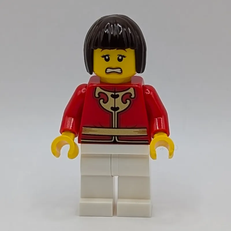 Dragon Operator, White Legs, Dark Brown Hair