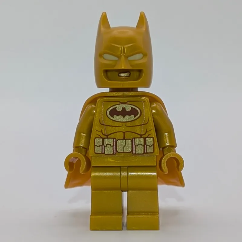 Batman, Pearl Gold Suit, Cape, and Cowl