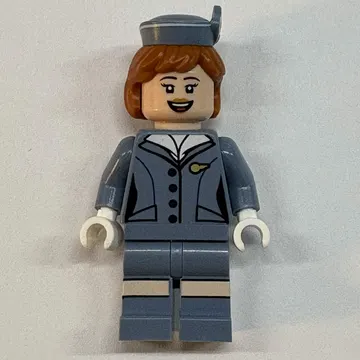 Pan Am Air Hostess, Sand Blue Uniform