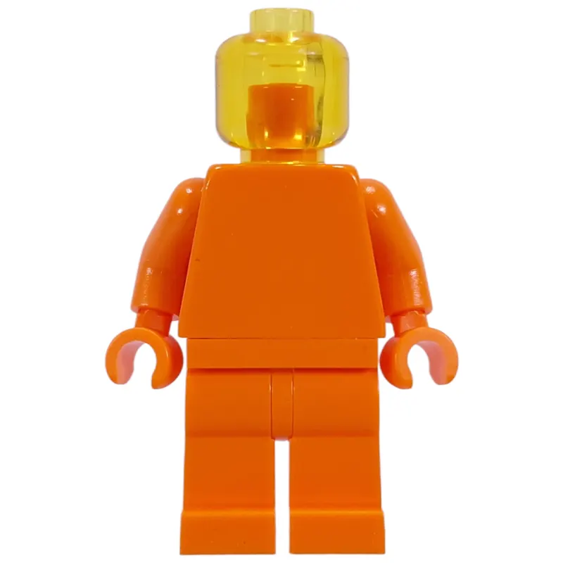Monochrome, Orange with Trans-Yellow Head