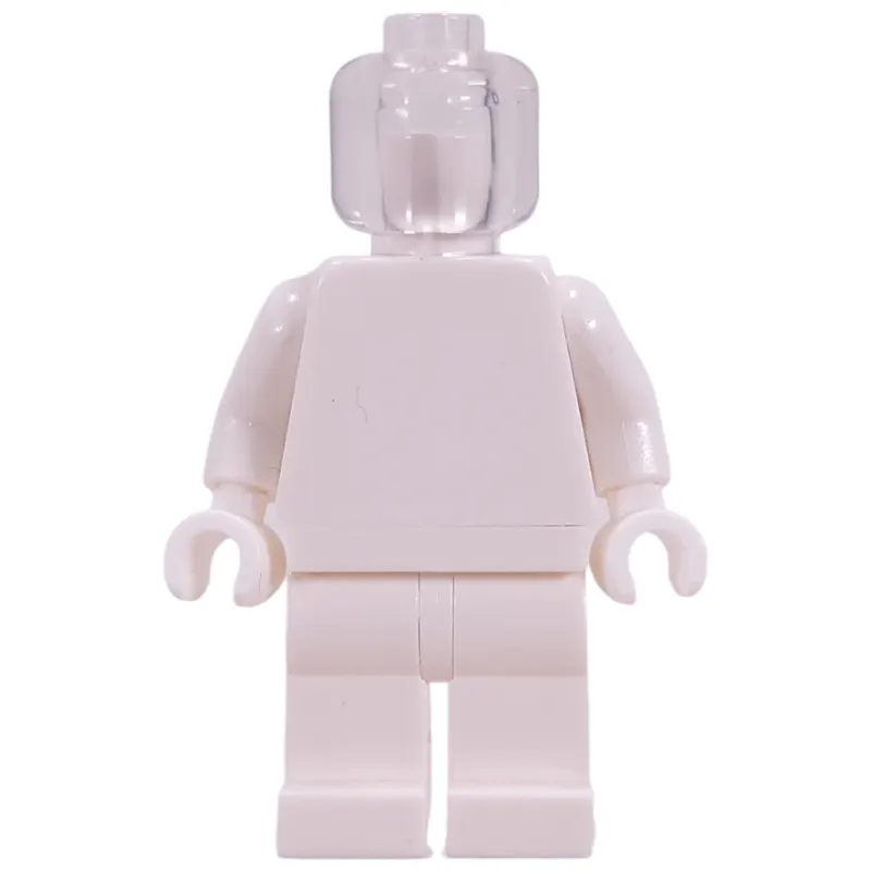 Monochrome, White with Trans-Clear Head