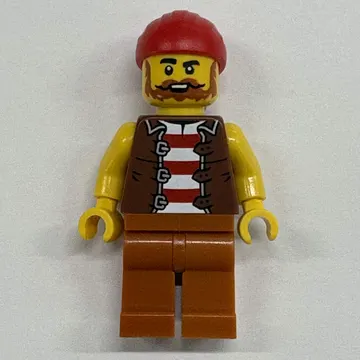 Sailor, Dark Orange Legs, Red Bandana
