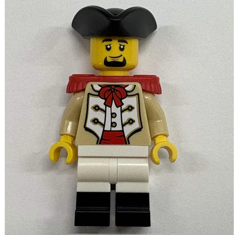 Marine, Male, Red Epaulette, Black Tricorn