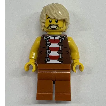 Sailor, Dark Orange Legs, Tan Hair