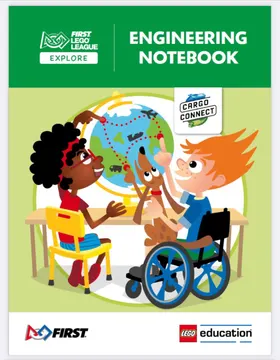 CARGO CONNECT Engineering Notebook (FLL Explore)