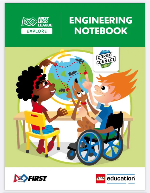 CARGO CONNECT Engineering Notebook (FLL Explore)
