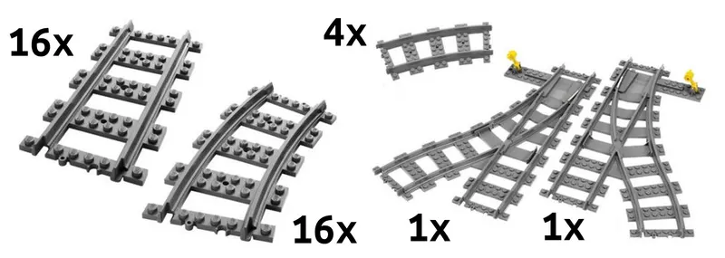 Oval Track for RC Trains
