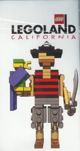 Legoland Pirate with Parrot (Legoland California)