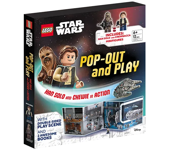 Star Wars: Pop-Out and Play: Han Solo and Chewie in Action