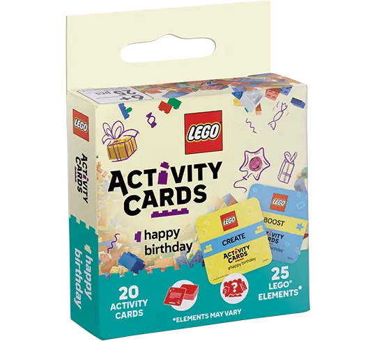 Activity Cards: Happy Birthday