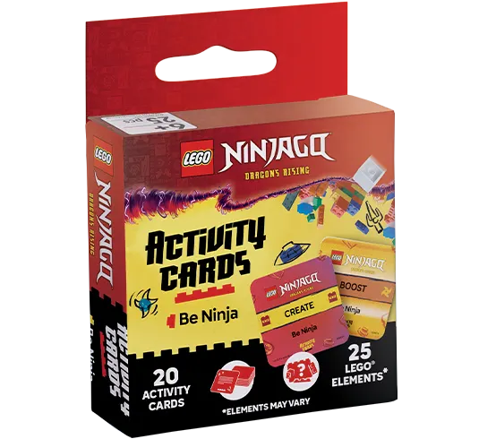 Ninjago: Dragons Rising: Activity Cards: Be Ninja