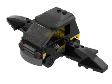 Flying Batmobile