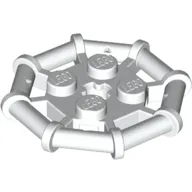 Plate Special 2 x 2 with Bar Frame Octagonal