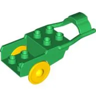 Duplo Horse Drawn Cart, Yellow Wheels