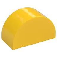 Duplo Brick 2 x 4 x 2 Curved Top with Clown Face Print
