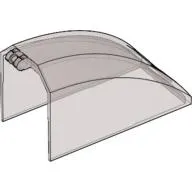 Windscreen 8 x 4 x 5 Canopy with 2 Fingers, Headlights and Res-Q Print