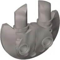 Large Figure Shield 5 x 5 with Dual Round Prongs