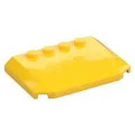 Brick Wedged, Curved Triple 4 x 6 x 2/3 with 4 Studs