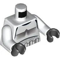 Torso Armour Stormtrooper Print, White Arms, Black Hands