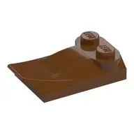 Brick Wedged, Curved 2 x 3 x 2/3 Two Studs, Wing End