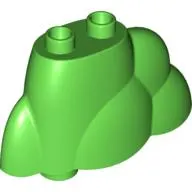 Duplo Plant Bush / Tree Top / Rock Pile with 2 studs