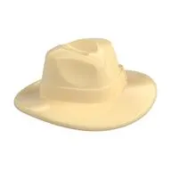Hat Wide Brim, Outback Style with Wide Belt, Buckle (Fedora)