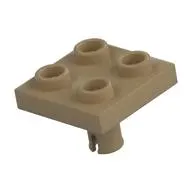 Plate Special 2 x 2 with Pin on Bottom