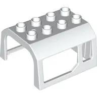 Duplo Train Locomotive Cabin Roof 2 x 4 Studs