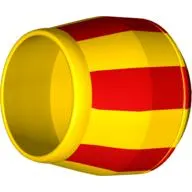 Duplo Cement Mixer Bucket with Red Stripes