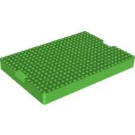 Brick Special 16 x 24 x 2 with 1 x 4 Indents on Ends (5932 Container Top)