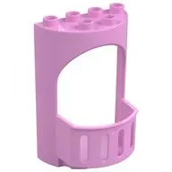 Duplo Building Wall 4 x 3 x 5 Curved Turret with Balcony - Castle