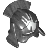 Helmet Castle with Lateral Comb and Handprint Print