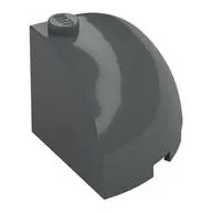 Brick Round Corner 3 x 3 x 2 Dome Top