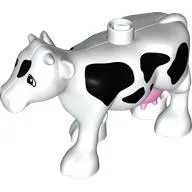 Duplo Animal Cow with Pink Udder Print