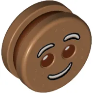 Minifig Head Special, Gingerbread Man
