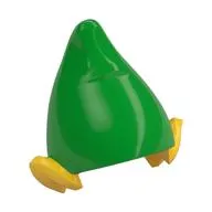 Hat, Elf Ears with Bright Green Hat Print